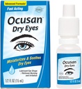 Ocusan Eye Drops for Dry Eyes - Lubricating Artificial Tears to Relieve Dry Eyes, with 2 Moisturizers 0.5 FL OZ