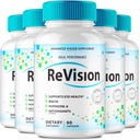 IDEAL PERFORMANCE (5 Pack) Revision Eye Supplement Pills Advanced Vision 2.0 Eye Care Complex Vitamin Capsules Pro (300 Capsules)