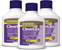 God sense ClearLax, Polyethylen Glycol 3350 Pulver til opløsning, osmotisk laxativ, 53, 7 Oz, pakning med 3 stk.