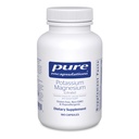 Pure indkapslinger Kalium Magnesium (Citrate) - for hjerte sundhed & ben mineralisering * - Optimal absorption - Gluten Free & Non- GMO - 180 kapsler