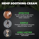 Super Natural Goods Magic Hamp Cream Maksimal Styrke (8oz) med Hamp Olie, Arnica, Gurkemeje & Menthol - Kølerulle til Tilbage, Neck, Knees, Skuldre, og Muskler - Fugtgivende og Forfriskende Cream