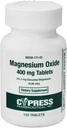 Cypress Pharmaceutical, Inc.- Magnesiumoxid 400 mg. - 120 tabletter