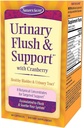 Nature 's Secret Urinflush & Support med Cranberry fremmer sund blår & urinveje - 8 botaniske koncentrat blandinger til Flush & Soothe - sund eliminering & afgiftning - 60 kapsler