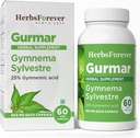 HerbseveryGurmar Capsules against 124; Gymnema Sylvestre Herbal Supplement # 124; 7: 1 Koncentreret ekstrakt # 124; Understøtter sund livsstil # 124; 60 Veg Kapsler # 124; Non- GMO & Vegan
