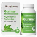 HerbseveryGurmar Capsules against 124; Gymnema Sylvestre Herbal Supplement # 124; 7: 1 Koncentreret ekstrakt # 124; Understøtter sund livsstil # 124; 60 Veg Kapsler # 124; Non- GMO & Vegan
