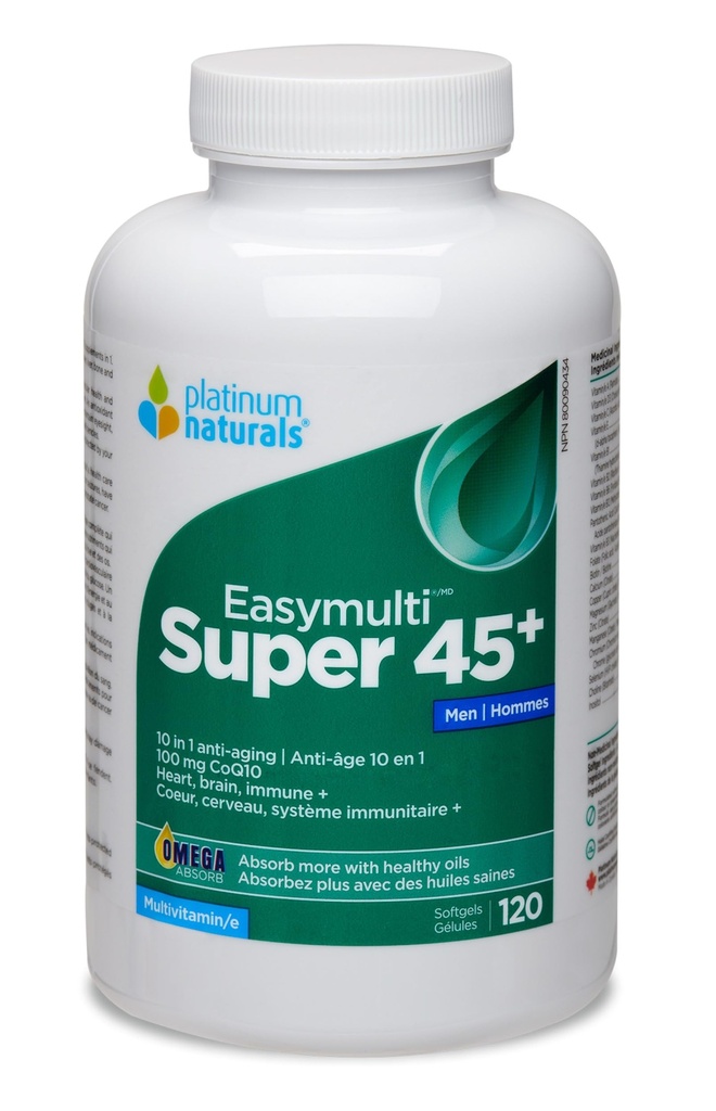 PLATINUM Super Easymulti 45 + For mænd (120 kgelsl)