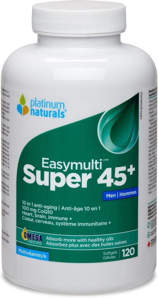 PLATINUM Super Easymulti 45 + For mænd (120 kgelsl)