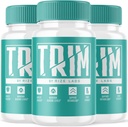 rize laboratorier Trim supplement, kapsler til avanceret vægttab, piller kurateret til at skubbe gennem skæring og skulptur fase en skulptet Physique - pakke med 3 (180 kapsler)