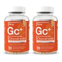 Væsentlige elementer Glucosamin Chondroitin MSM Boswellia Serrata Hyaluronic Acid Supplement fælles støtte Antioxidant Supplement for fleksibilitet - 180 kapsler (2 - Pack)
