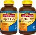 Nature Made TripleFlex, Glucosamin Chondroitin og MSM - 2 flasker, 200 kapsler Hver, 400 kapsler I alt