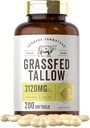 Carlyle Grass Fed Beef Talow 3120mg • 124; 200 Softgel Kapsler • 124; Pasture Raised Bovine Supplement • 124; Non- GMO, Gluten Free • 124; af Herbage Farmstead