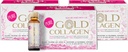 GOLD COLLAGEN Pure - Collagen Kosttilskud til kvinder og mænd med Biotin for hårvækst, hud og negle - Anti Wrinkle immunsystem Booster med hyaluronsyre, C-vitamin, B6 og zink, 3 Pack 10x50 ml