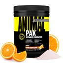 Animal Pak - Praktisk All- in- One Vitamin & Supplement Powder - Zink, Vitamin C, B, D, Aminosyrer, immunforsvar, fordøjelsesenzymer, og mere - Daglig Multivitamin for kvinder & mænd - 60 Scops
