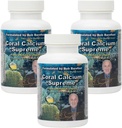 Bobs Bedste Coral Calcium Supreme I 100% Pure Marine Coral, 74 Trace Minerals I 90 Kapsler, pakke med 3