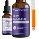 Major Curves Butt Enhancement Drops - Premium Booty Building Supplements, Bigger Butt Pills for Women, Featuring Aguaje and Maca Extract - Fast-Acting Liquid for Fuller, Lifted, Toned Appearance