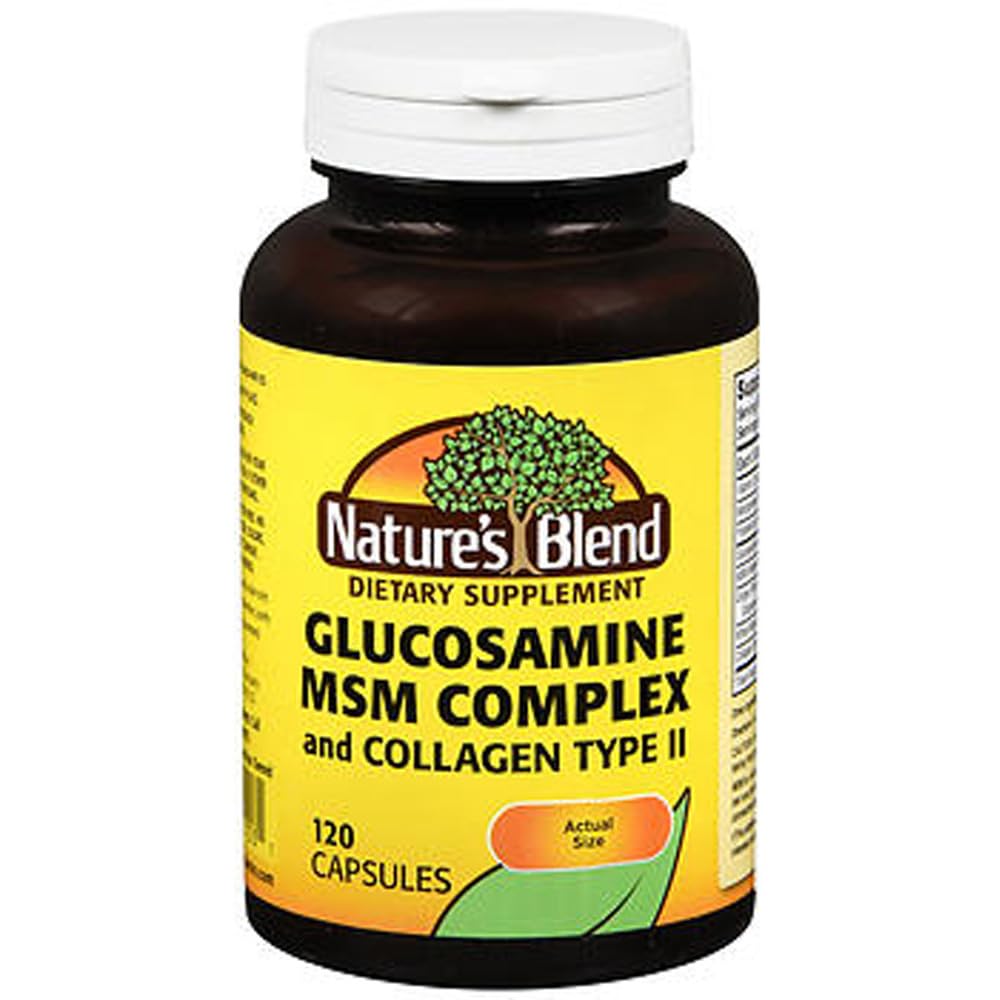 Naturens Blend GLUCOSAM / MSM CMPLX TB 120, 079854011531