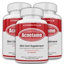3 Pakke - Vitamin Kosttilskud til Acne Treatment - Hormonal Pimple Tablets to Clear Oil Skin for kvinder, mænd, Teens, og voksne