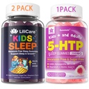 5HTP Gummier med Magnesium Glycinat + Kids Sleep Gummies - Magnesium Glycinat Gummies