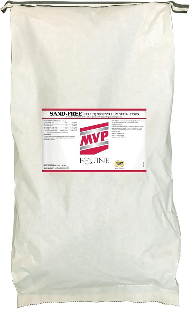 Sand- Free (25lb) Understøtter sund indre funktion i heste