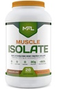 MFL 100% Isolate Protein l 30g Protein l 12g Aminosyrer l Keto Friendly l Low Carbs l 2 lbs. (Chocolate Lava)