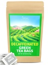 TeeLux Decaf Green Tea Tasker, Pure Deccafic Green Tea, Super Antioxidant, 100 Greve Tea Tasker til Hot & Iced Tea