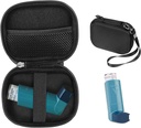 CaseSack Asthma Inhaler Holder sag, Kompakt og Sturdy sag for Handy Inhaler for voksne og børn, med Værelser til piller og andre Essentials (sort)