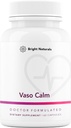 Vaso rolig - sund blodbalance supplement - funktioner Gæret hvidløg, Selleri og Grape frø ekstrakt, Hibiscus, og vitamin K2 - Lavet i USA