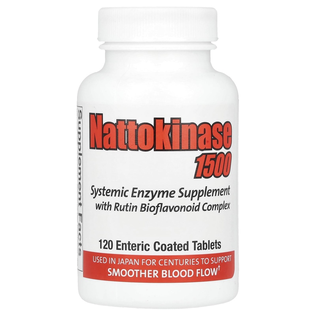 Naturligt Vitamin - Nattokinase - 120 faner