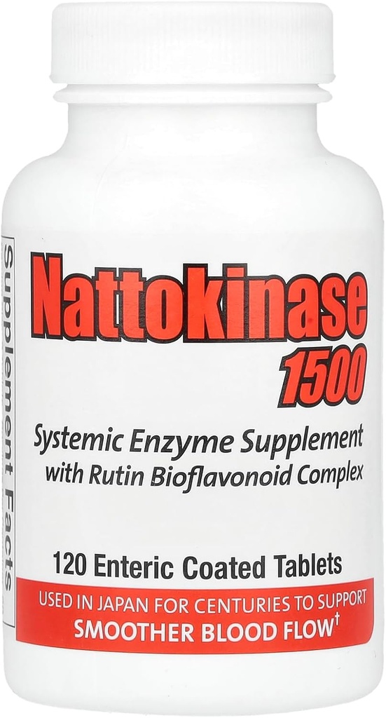 Naturligt Vitamin - Nattokinase - 120 faner