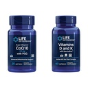Life Extension Super Ubiquinol CoQ10 med PQQ, CoQ10, PQQ & Vitamin D og K med Sea- Jod, D3- vitamin, vitamin K1 og K2