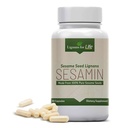 Lignans For Life Sesame Extract - 540 mg med 81 mg Sesamin og 27 mg Sesamolin, Leversundhed og immunsupport for Hormone Balance og Samlet Wellness hos mænd og kvinder, 90 kapsler