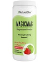 NaturalSlim Magicmag Pure Magnesium Citrate Powder - Stress, Forstoppelse, muskel, hjerte sundhed, og søvn Support 124; Natural Strawberry & Lime Flavored Magnesium Supplement - 8oz Drink Mix (Solo)