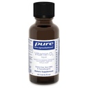 Pure indkapslinger Vitamin D3 Liquidation 124; supplement til Support Bone, Bryst, Kardiovaskulær, Colon, og immunforsvar *