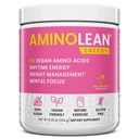 RSP NUTRITION AminoLean Pre Workout Powder, Amino Energi & Vægt Management med Vegan BCAA Aminosyrer, Naturlig Koffein, Fortræning Boost til mænd og kvinder, 30 Serv, Pink Lemonade...