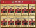 Pocheon 200g (10ea X 20g) 6År Sliced Koreansk Panax Rød Ginseng Rødder med honning, Saponin, Naturlig immunforsvar