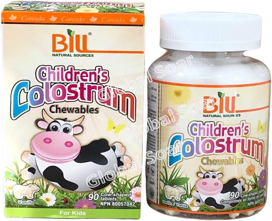 Bill Beauty Children 's Colostrum, 90 tyggebånd