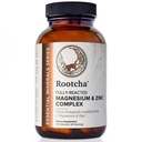 Potent & Pure Magnesium & Zink Complex - Fuldt reageret Magnesium med chelated Zinkpicolinat - af Rootcha Mex124; 120 kapsler