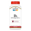 2st Century D3 5000 IE Tablets, 360 Count (Pakning med 1)