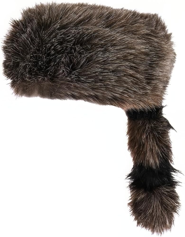 Rhode Island Novelty Raccoon Tail Hat, One Per Order