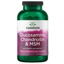 Swanson Glucosamin Chondroitin MSM (methylsulfonylmethan) 3- in-1 - Formel fælles mobilitetsfleksibilitet Comfort Cartiage Connective Tissue Health Support Dietary Supplement 240 Tablets (Tabs)