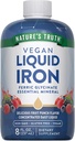 Nature 's Truth Liquid Iron Drops Supplement 18 mg