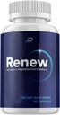 Renew kapsler supplement, Renew Metabolic Regeneration Formel, Renew piller, Renew kapsler Anmeldelser, Renew maksimal styrke (60 kapsler)