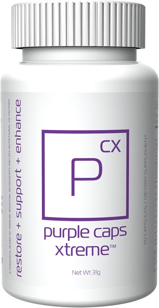 Global Purple Caps Xtreme - tillæg med vitaminer og mineraler af Rotkin Wellness - 60 kapsler