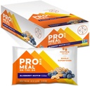 PROBAR - MEAL Bar, Blåbær Muffin, Non- GMO, Gluten- fri, sund, Plant- baseret, Whole- Food Ingredients, Natural Energy (12 Greve)
