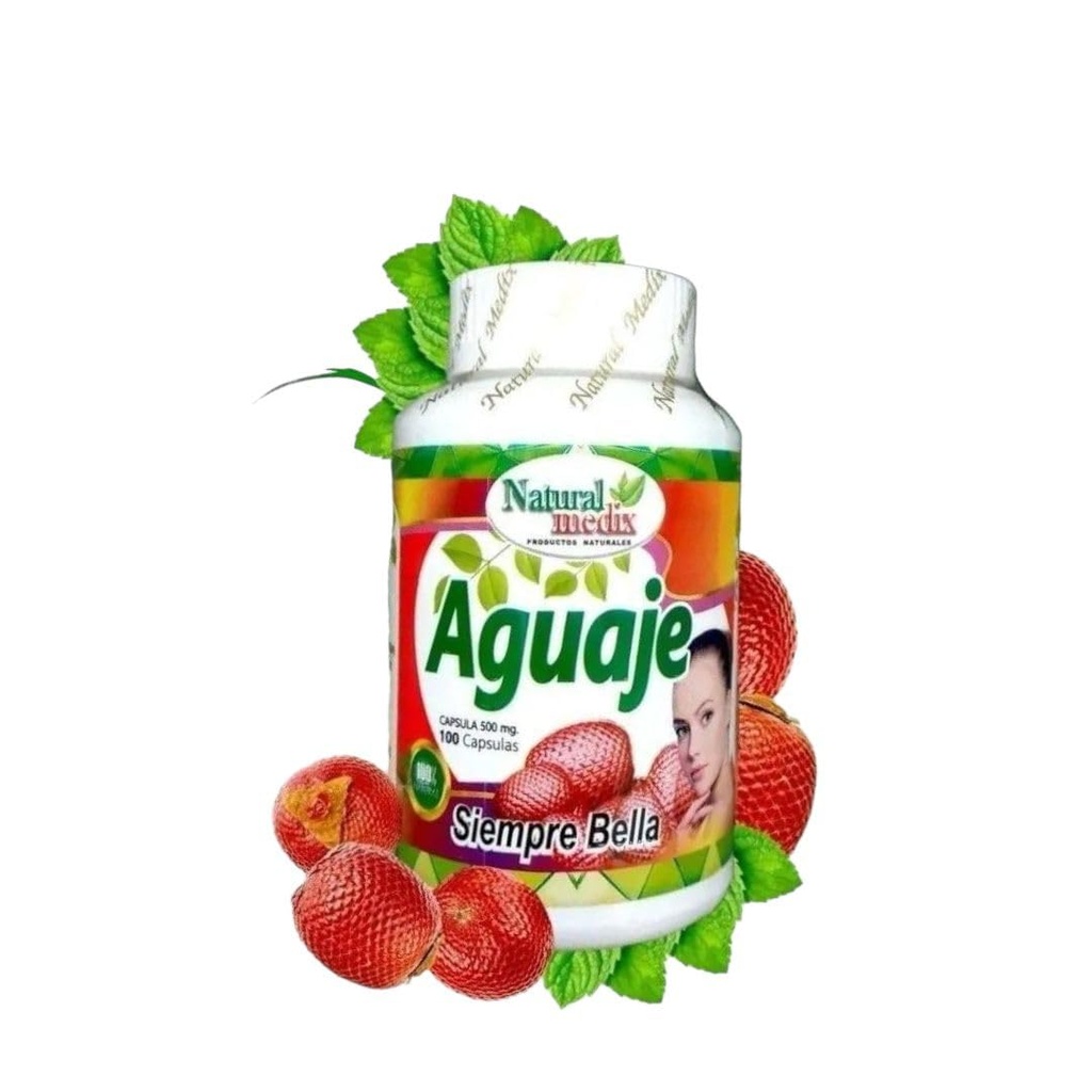 Aguaje Siempre Bella fra Natural Mezzogiorno - Amazonsk Superfrugt til Feminin Vitality, Balance & Radiance
