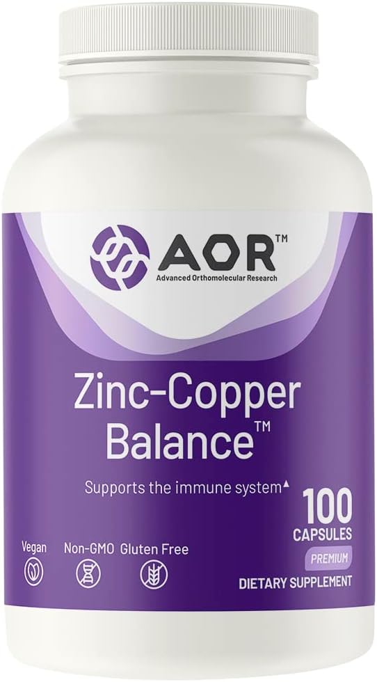 AOR Zinc- Kobber Balance (100 caps)