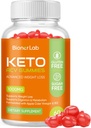 BionerLab Keto ACV Gummies for Advanced Weight Loss Rapid Belly Fat Burn - Sugar Gluten Free Pro Active Super Apple Cider Vincious Diet tillæg til mænd kvinder - fordøjelse Metabolisme hår hud sundhed