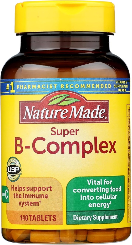Super vitamin B- kompleks 140 tabletter