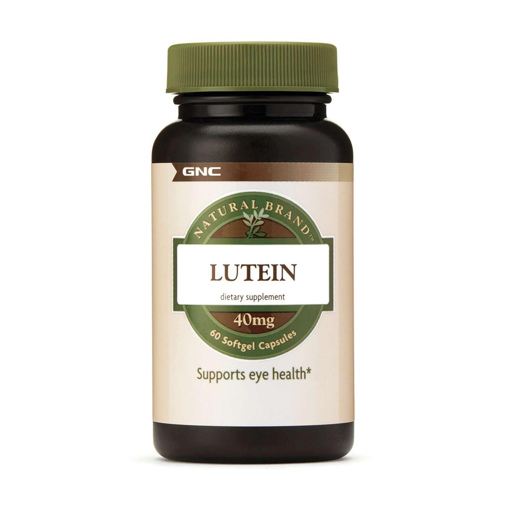 GNC Lutein 40mg, Understøtter Eye Health, 60 Softgels