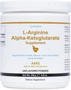Simplesa AAKG Arginin Powder, L- arginin Alpha- Ketoglutarat Supplement, 2000mg Per Serving, Understøtter hjerne sundhed, hukommelse, fokus og sund aldring processer, 250g pulver supplement